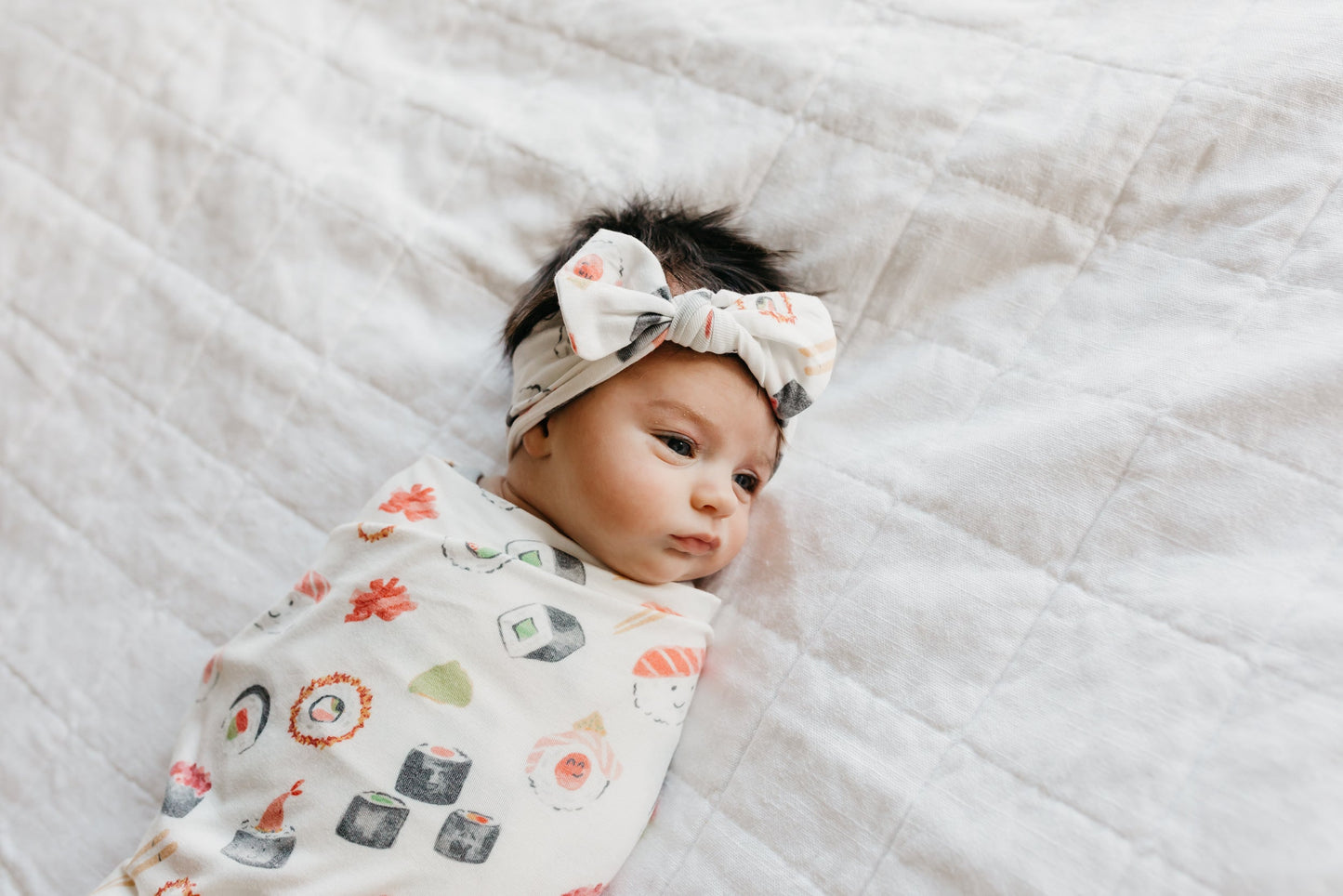 Knit Headband Bow - Baja