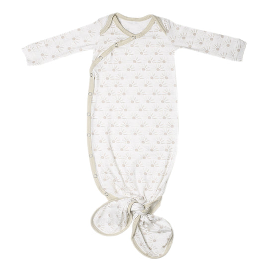 Newborn Knotted Gown - Shine